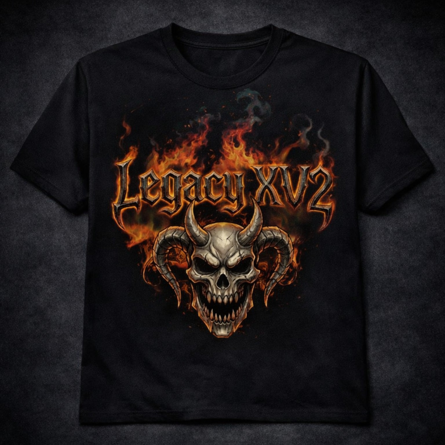 Inferno Skull Tee preview